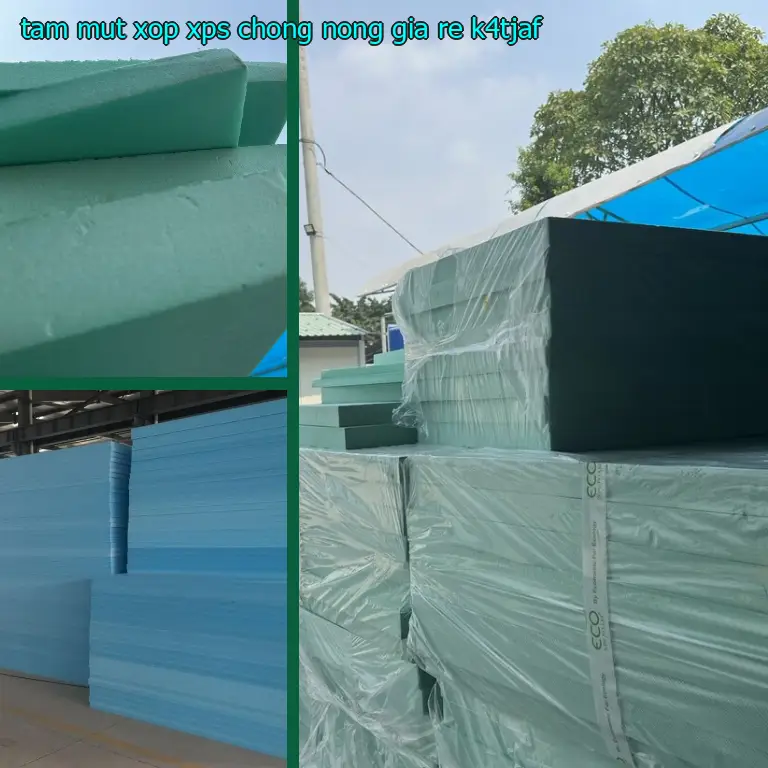 Tấm mút xốp XPS chống nóng giá rẻ K4TJAF