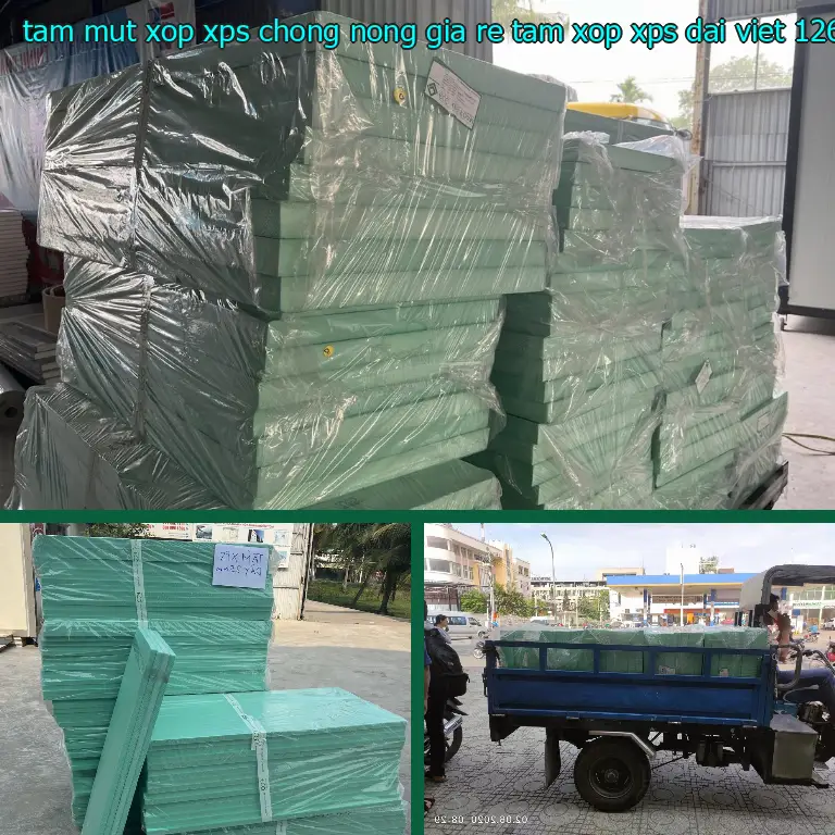 Giá tấm mút xốp XPS chống nóng giá rẻ Tấm xốp XPS Đại Việt: 126.400₫ Giá tấm mút xốp XPS chống nóng giá rẻ Tấm xốp XPS Đại Việt: 126.400₫