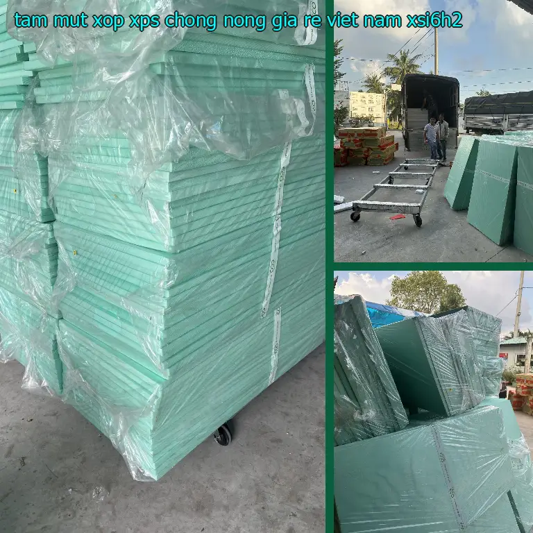 Model tấm mút xốp XPS chống nóng giá rẻ Việt Nam: XSI6H2 Model tấm mút xốp XPS chống nóng giá rẻ Việt Nam: XSI6H2