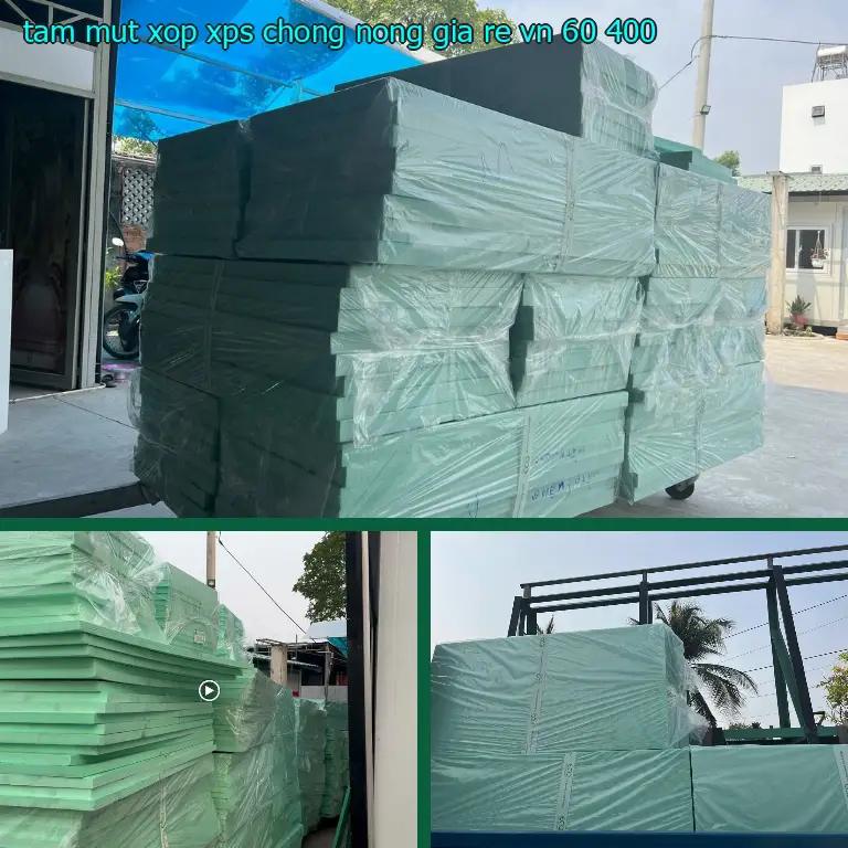 Giá tấm mút xốp XPS chống nóng giá rẻ VN: 60.400₫ Giá tấm mút xốp XPS chống nóng giá rẻ VN: 60.400₫