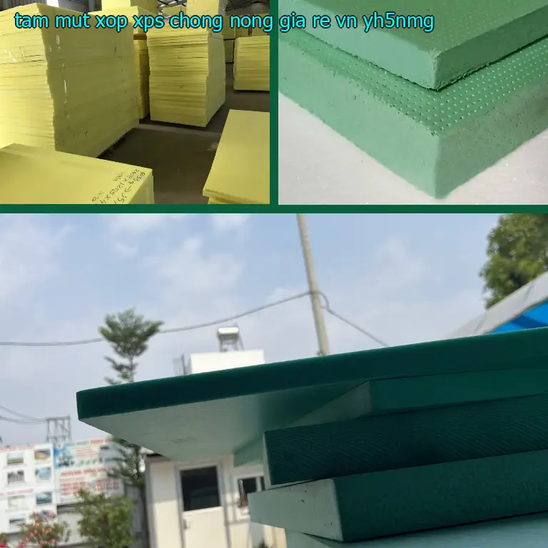 Model tấm mút xốp XPS chống nóng giá rẻ VN: YH5NMG Model tấm mút xốp XPS chống nóng giá rẻ VN: YH5NMG