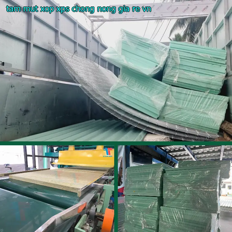 Tấm mút xốp XPS chống nóng giá rẻ VN