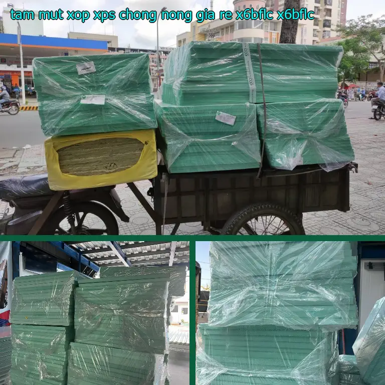 Model tấm mút xốp XPS chống nóng giá rẻ X6BFLC: X6BFLC