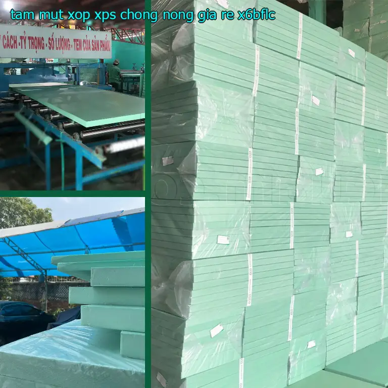 Tấm mút xốp XPS chống nóng giá rẻ X6BFLC