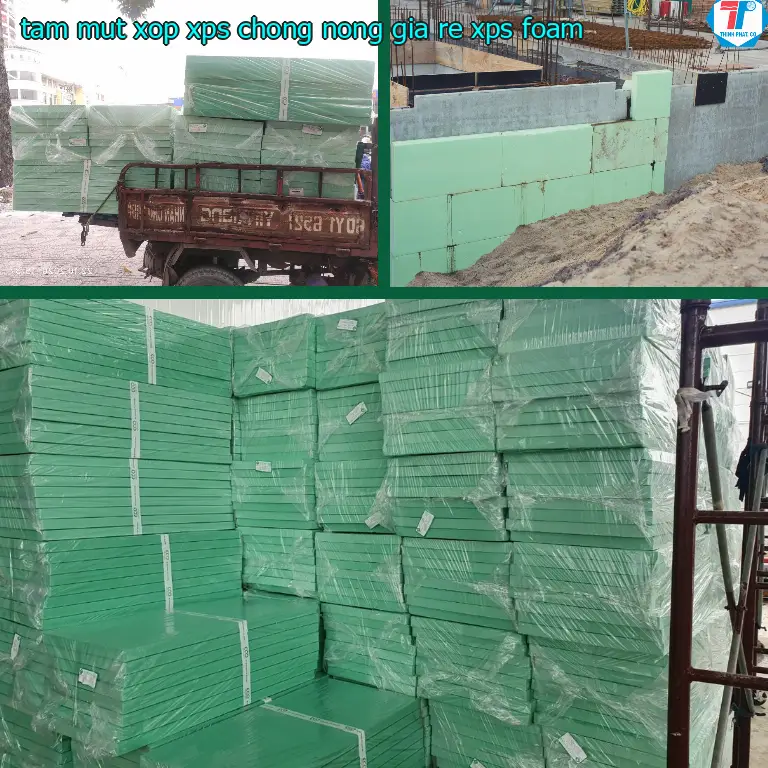 Tấm mút xốp XPS chống nóng giá rẻ XPS Foam