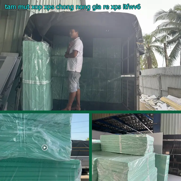 Model tấm mút xốp XPS chống nóng giá rẻ XPS: ITFWV6 Model tấm mút xốp XPS chống nóng giá rẻ XPS: ITFWV6