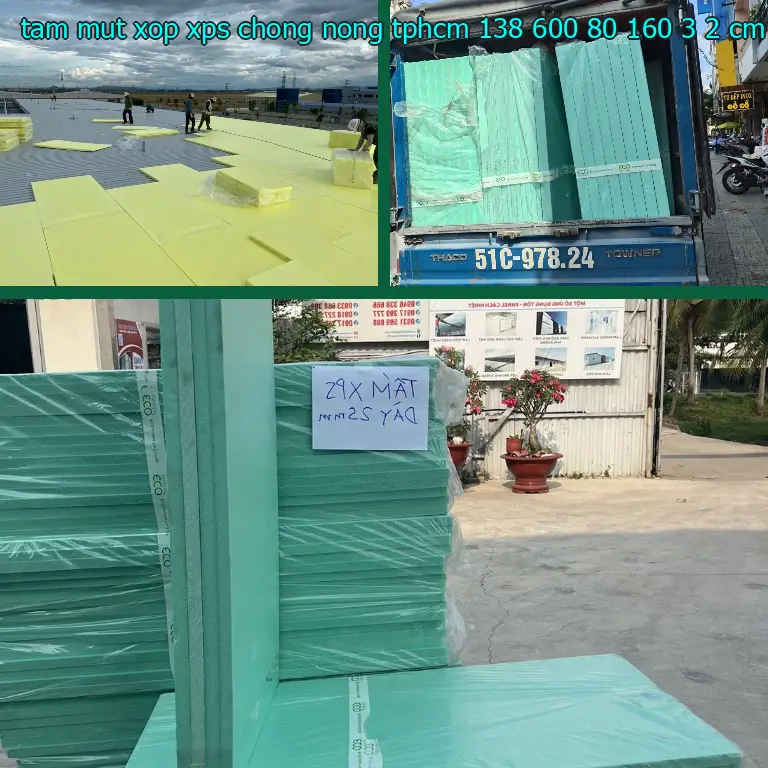 Kích thước tấm mút xốp XPS chống nóng TpHCM 138.600₫: 80*160*3.2 cm Kích thước tấm mút xốp XPS chống nóng TpHCM 138.600₫: 80*160*3.2 cm