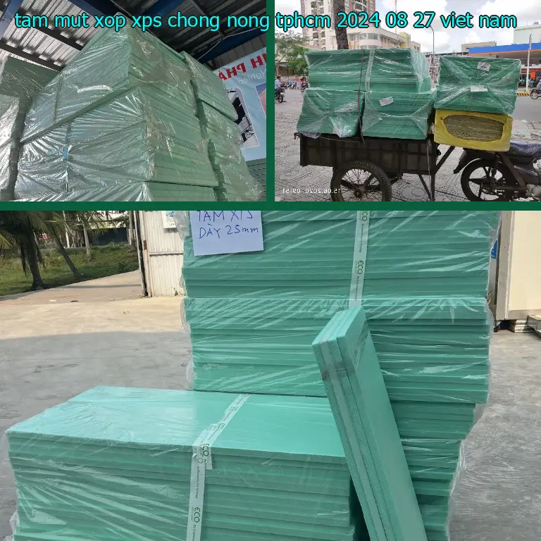 Xuất xứ tấm mút xốp XPS chống nóng TpHCM 2024-08-27: Việt Nam Xuất xứ tấm mút xốp XPS chống nóng TpHCM 2024-08-27: Việt Nam