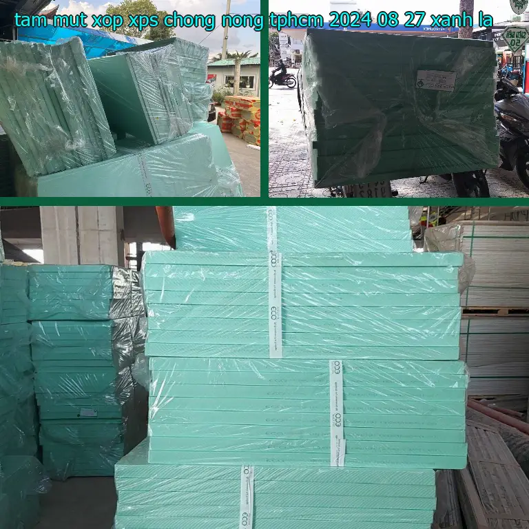 Màu sắc tấm mút xốp XPS chống nóng TpHCM 2024-08-27: Xanh lá Màu sắc tấm mút xốp XPS chống nóng TpHCM 2024-08-27: Xanh lá