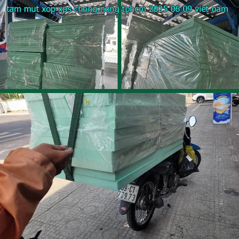 Xuất xứ tấm mút xốp XPS chống nóng TpHCM 2025-06-09: Việt Nam