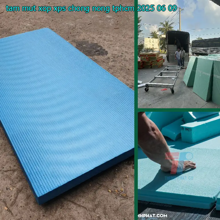 Tấm mút xốp XPS chống nóng TpHCM 2025-06-09