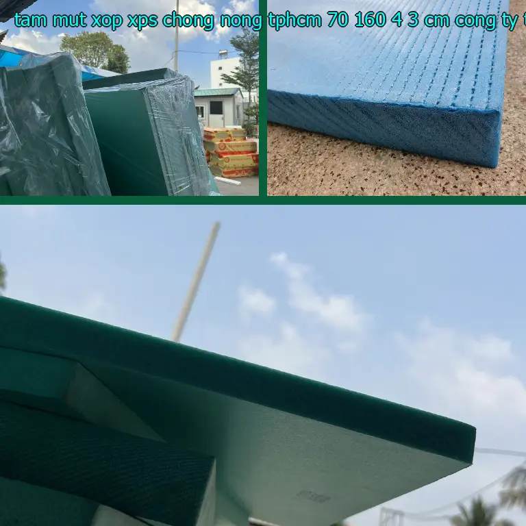 Nhà sản xuất tấm mút xốp XPS chống nóng TpHCM 70*160*4.3 cm: Công ty TNHH Panel Chính Hãng