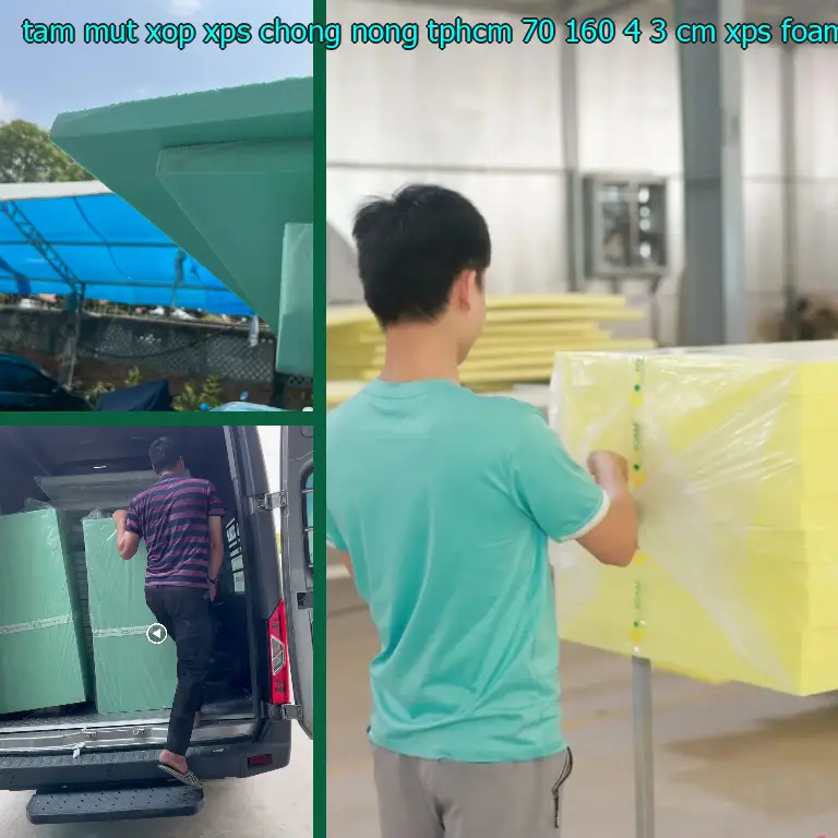 Danh mục tấm mút xốp XPS chống nóng TpHCM 70*160*4.3 cm: XPS Foam
