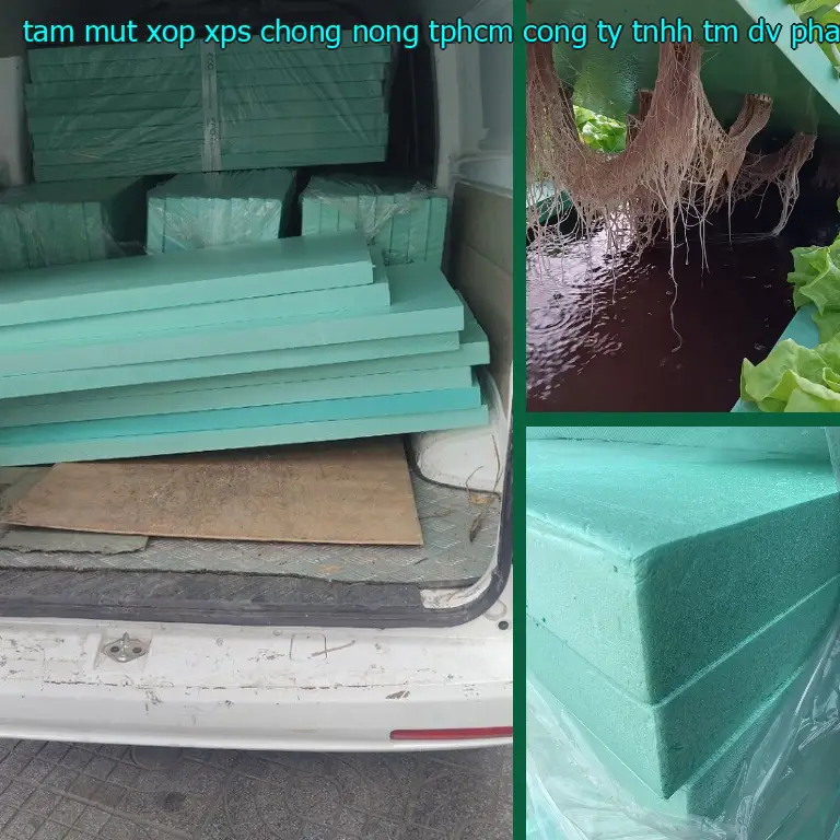Chất liệu tấm mút xốp XPS chống nóng TpHCM Công ty TNHH TM - DV - phát triển Việt Hưng: Extruded Polystyrene Foam