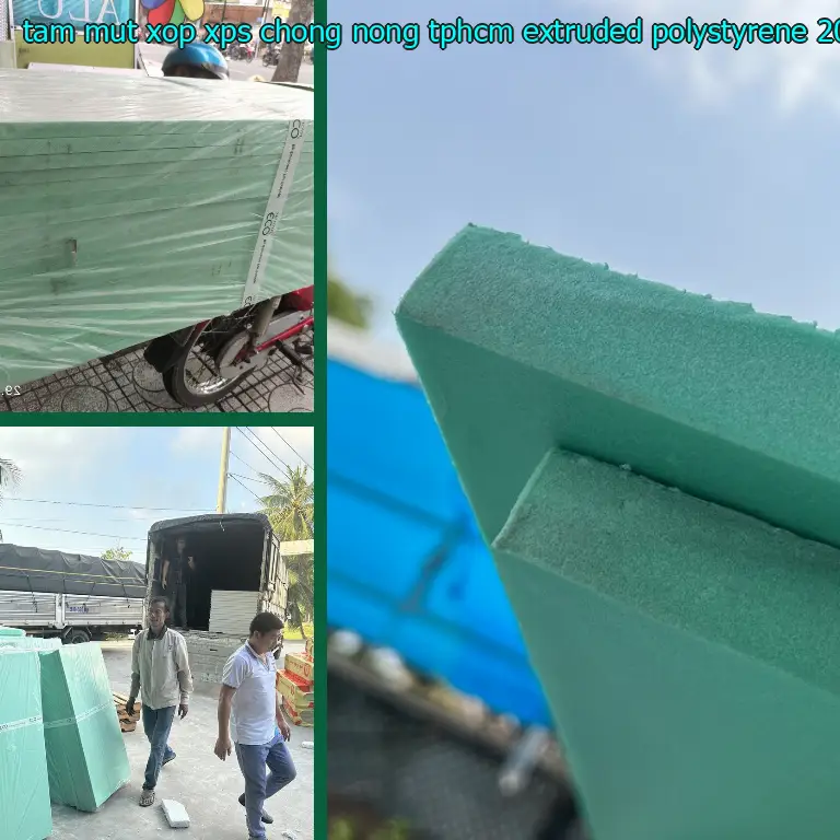 Ngày sản xuất tấm mút xốp XPS chống nóng TpHCM Extruded Polystyrene: 2024-07-19