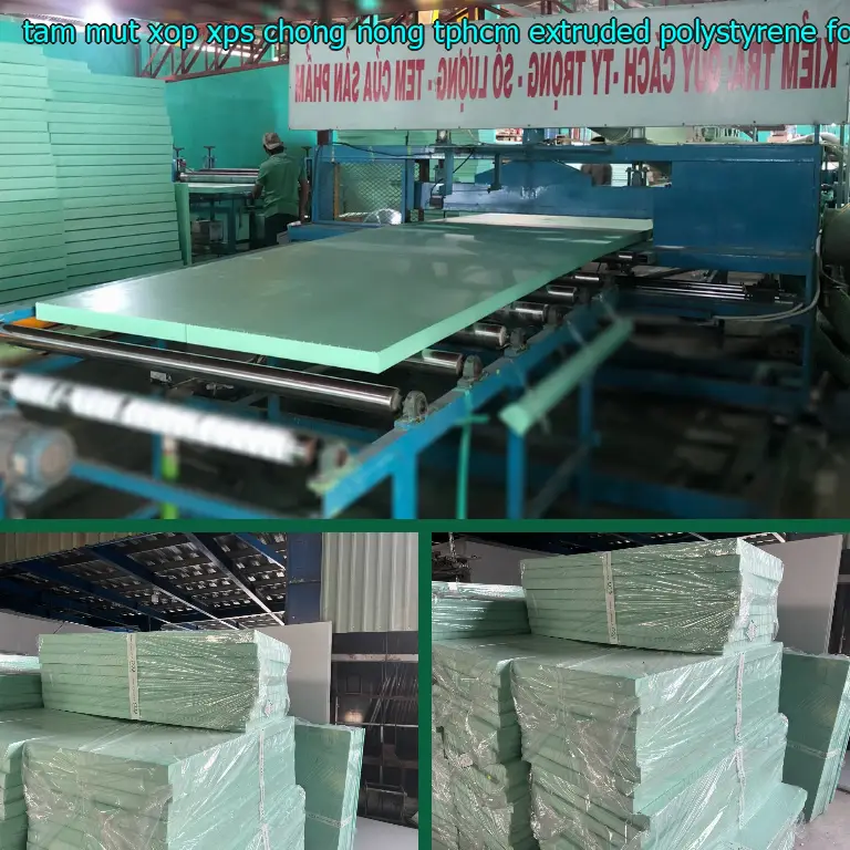 Ngày sản xuất tấm mút xốp XPS chống nóng TpHCM Extruded Polystyrene Foam: 2025-01-18