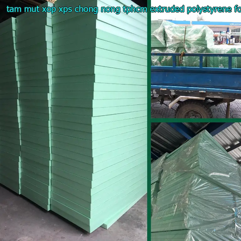 Model tấm mút xốp XPS chống nóng TpHCM Extruded Polystyrene Foam: 47RPAW