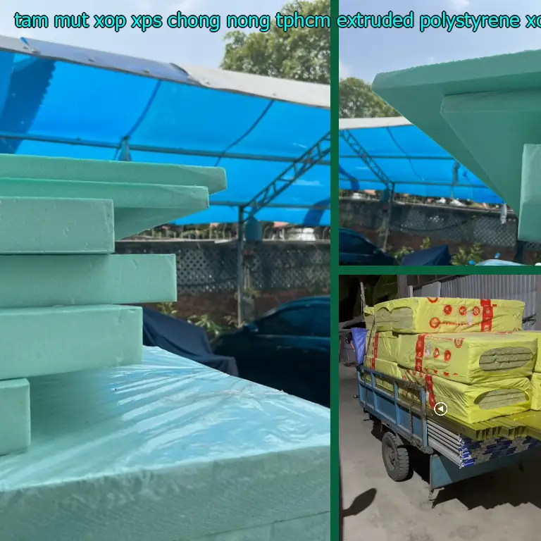 Danh mục tấm mút xốp XPS chống nóng TpHCM Extruded Polystyrene: Xốp XPS Foam