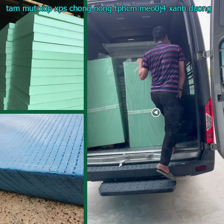Màu sắc tấm mút xốp XPS chống nóng TpHCM MEO0J4: Xanh dương Màu sắc tấm mút xốp XPS chống nóng TpHCM MEO0J4: Xanh dương