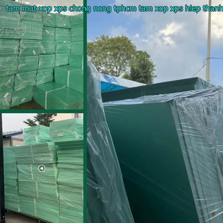 Chất liệu tấm mút xốp XPS chống nóng TpHCM Tấm xốp XPS Hiệp Thành: Extruded Polystyrene