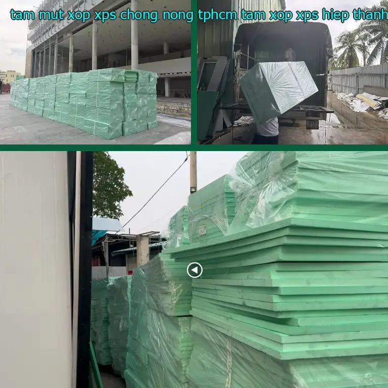 Nhà cung cấp tấm mút xốp XPS chống nóng TpHCM Tấm xốp XPS Hiệp Thành: VLXD Mr.HẢI