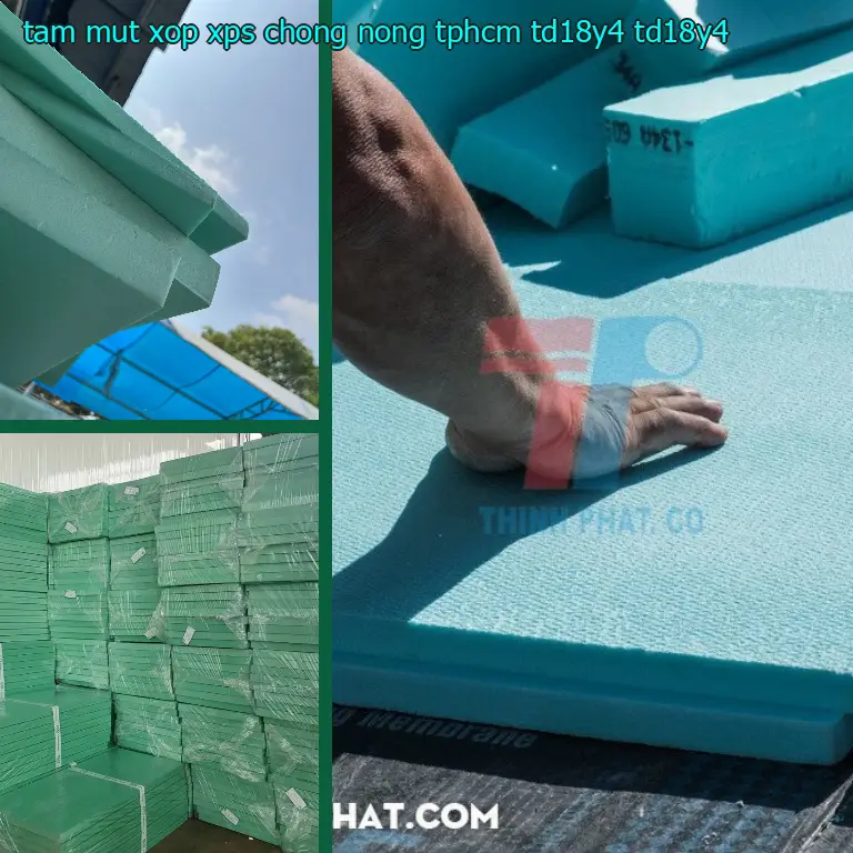 Model tấm mút xốp XPS chống nóng TpHCM TD18Y4: TD18Y4