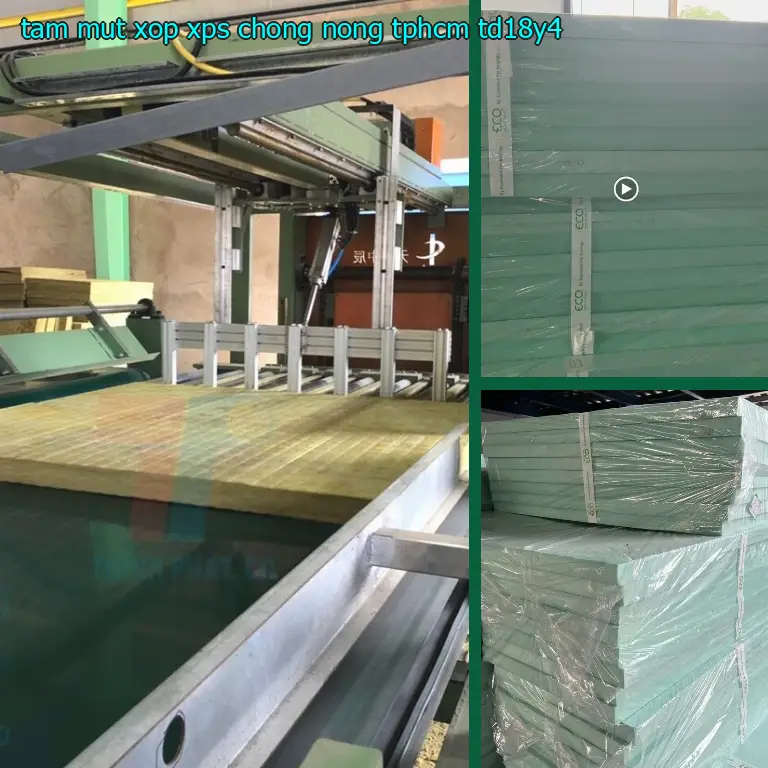 Tấm mút xốp XPS chống nóng TpHCM TD18Y4