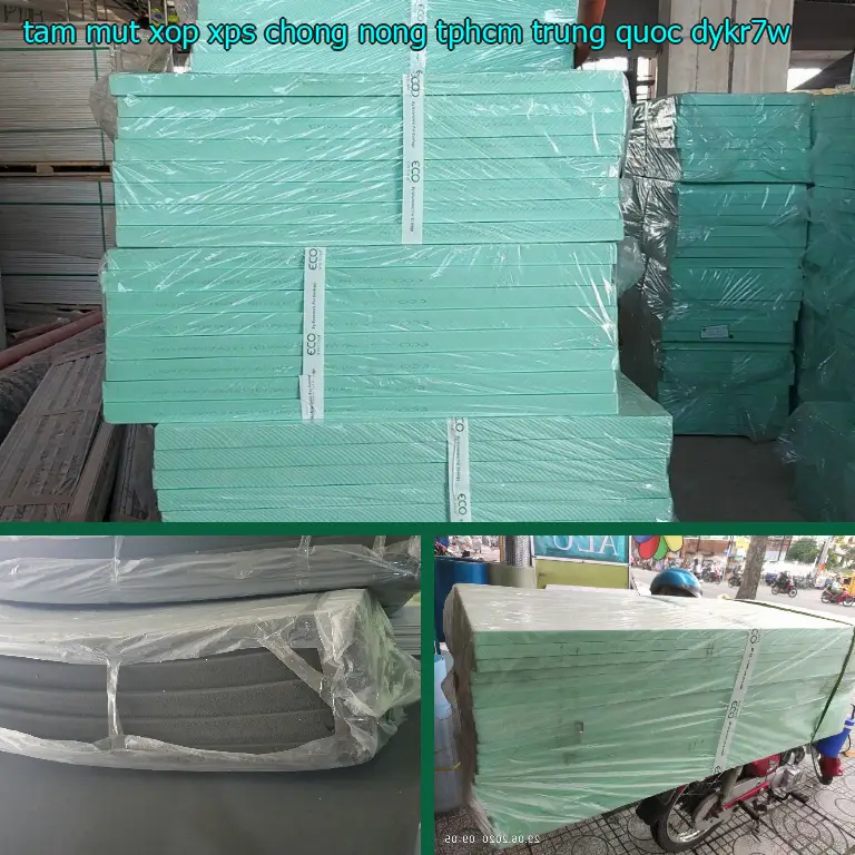 Model tấm mút xốp XPS chống nóng TpHCM Trung Quốc: DYKR7W Model tấm mút xốp XPS chống nóng TpHCM Trung Quốc: DYKR7W