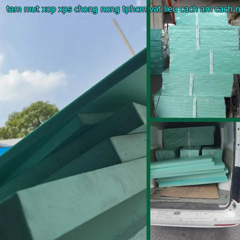 Nhà sản xuất tấm mút xốp XPS chống nóng TpHCM Vật liệu cách âm cách nhiệt Cát Tường: Vật liệu cách âm cách nhiệt Cát Tường