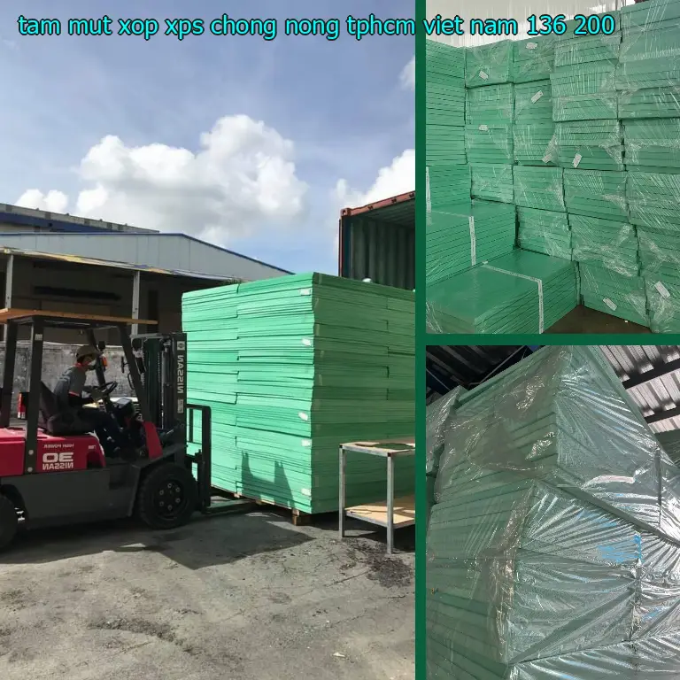 Đơn giá tấm mút xốp XPS chống nóng TpHCM Viet Nam: 136.200₫ Đơn giá tấm mút xốp XPS chống nóng TpHCM Viet Nam: 136.200₫