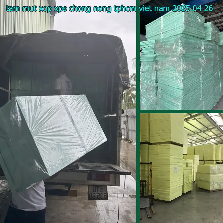 Ngày sản xuất tấm mút xốp XPS chống nóng TpHCM Viet Nam: 2025-04-26 Ngày sản xuất tấm mút xốp XPS chống nóng TpHCM Viet Nam: 2025-04-26