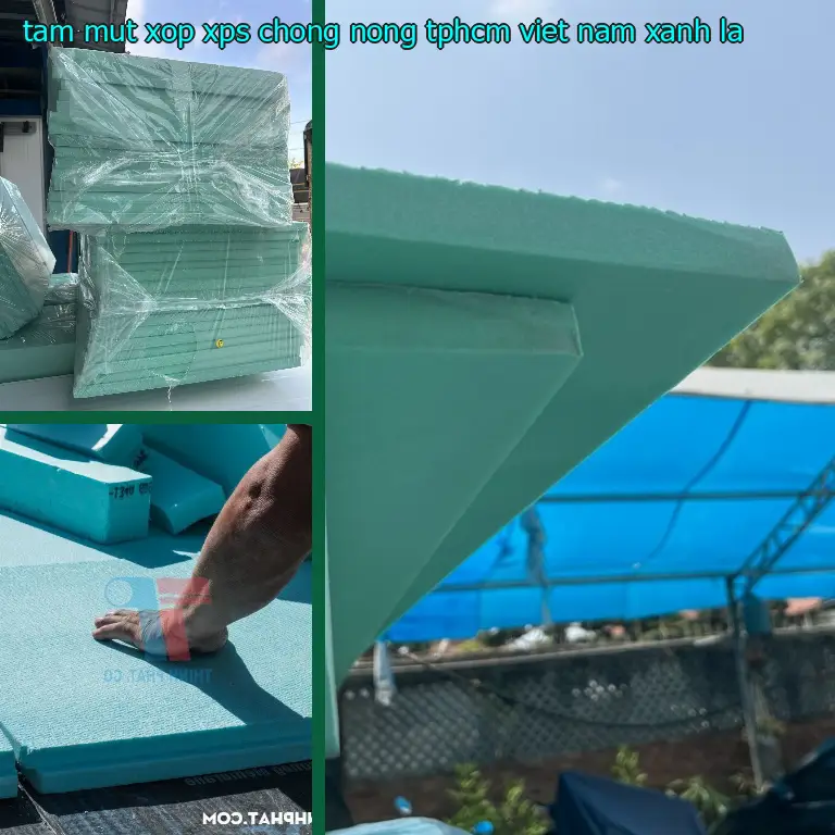 Màu sắc tấm mút xốp XPS chống nóng TpHCM Viet Nam: Xanh lá Màu sắc tấm mút xốp XPS chống nóng TpHCM Viet Nam: Xanh lá