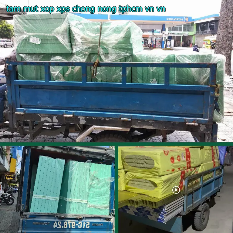 Xuất xứ tấm mút xốp XPS chống nóng TpHCM VN: VN