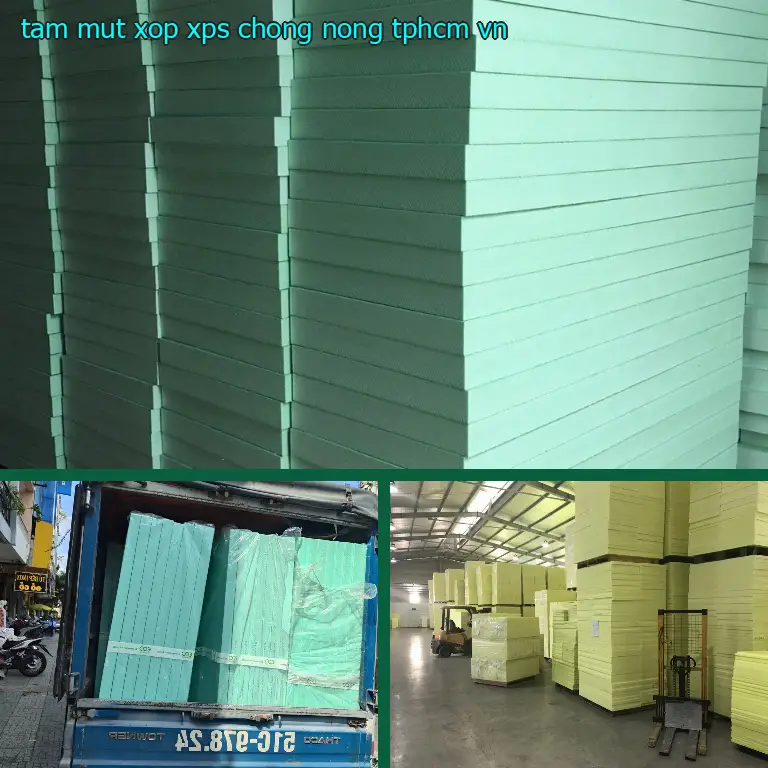 Tấm mút xốp XPS chống nóng TpHCM VN