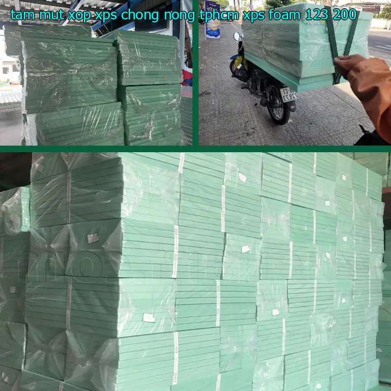 Đơn giá tấm mút xốp XPS chống nóng TpHCM XPS Foam: 123.200₫ Đơn giá tấm mút xốp XPS chống nóng TpHCM XPS Foam: 123.200₫