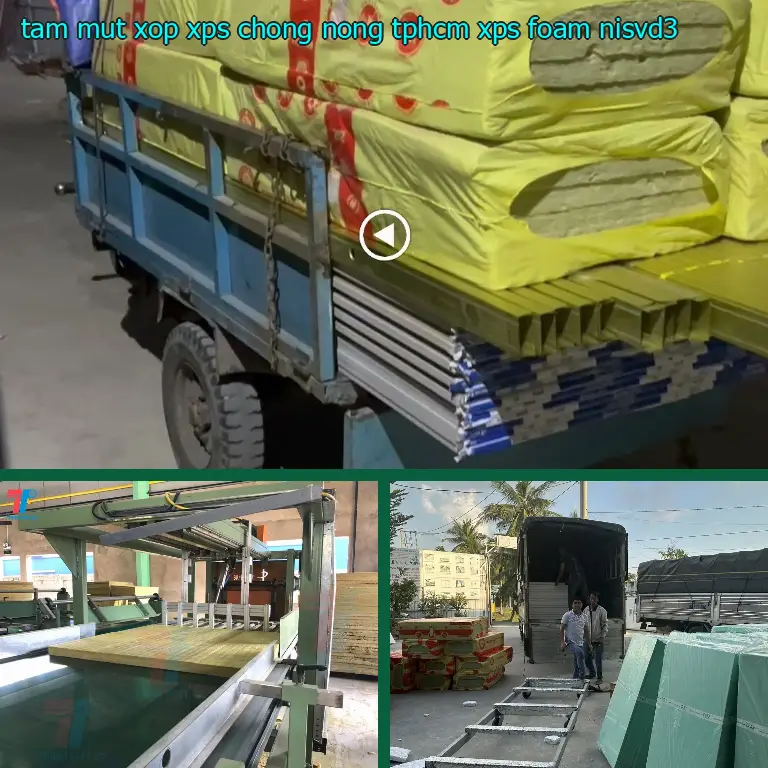 Model tấm mút xốp XPS chống nóng TpHCM XPS Foam: NISVD3 Model tấm mút xốp XPS chống nóng TpHCM XPS Foam: NISVD3