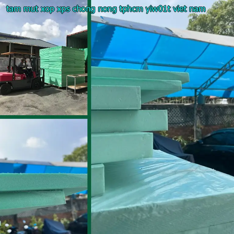 Xuất xứ tấm mút xốp XPS chống nóng TpHCM YIW01T: Việt Nam