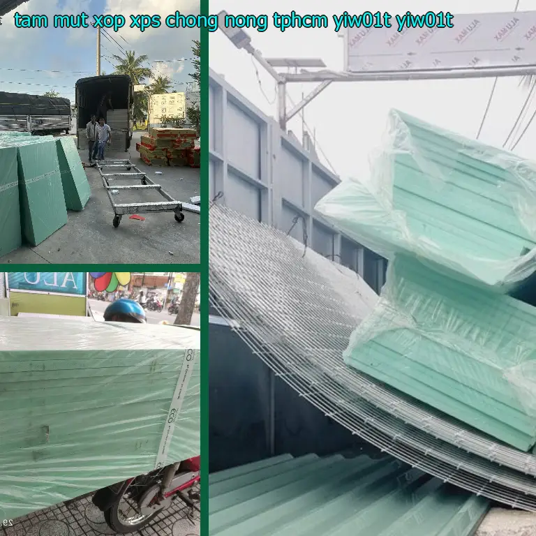Model tấm mút xốp XPS chống nóng TpHCM YIW01T: YIW01T
