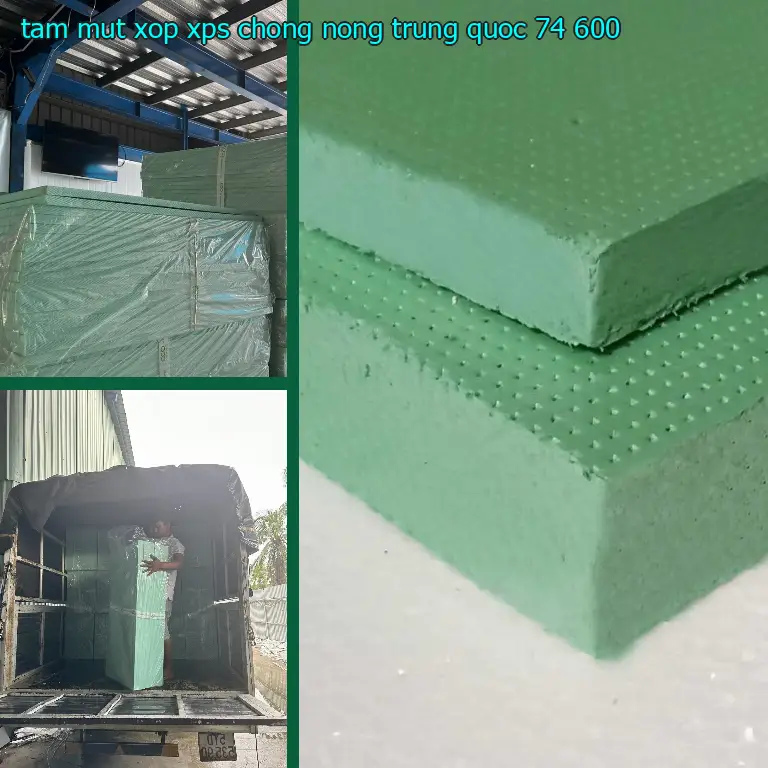 Đơn giá tấm mút xốp XPS chống nóng Trung Quốc: 74.600₫
