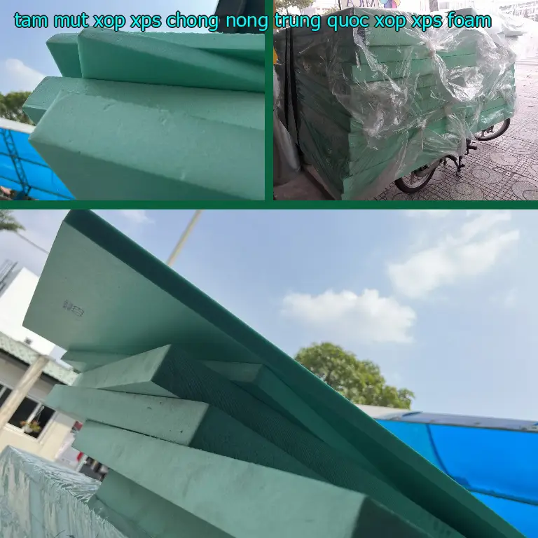 Danh mục tấm mút xốp XPS chống nóng Trung Quốc: Xốp XPS Foam