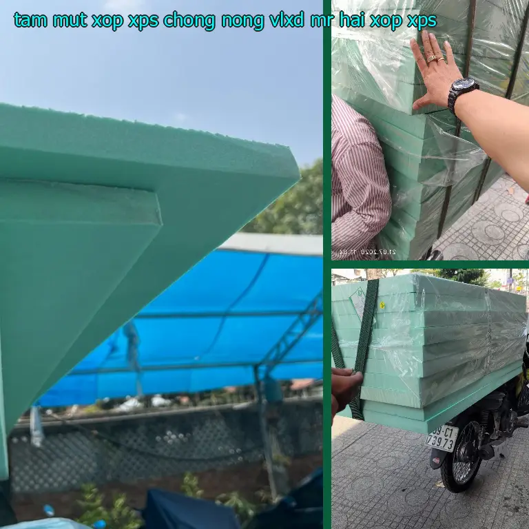 Danh mục tấm mút xốp XPS chống nóng VLXD Mr.HẢI: Xốp XPS