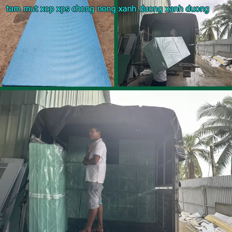 Màu sắc tấm mút xốp XPS chống nóng Xanh dương: Xanh dương Màu sắc tấm mút xốp XPS chống nóng Xanh dương: Xanh dương