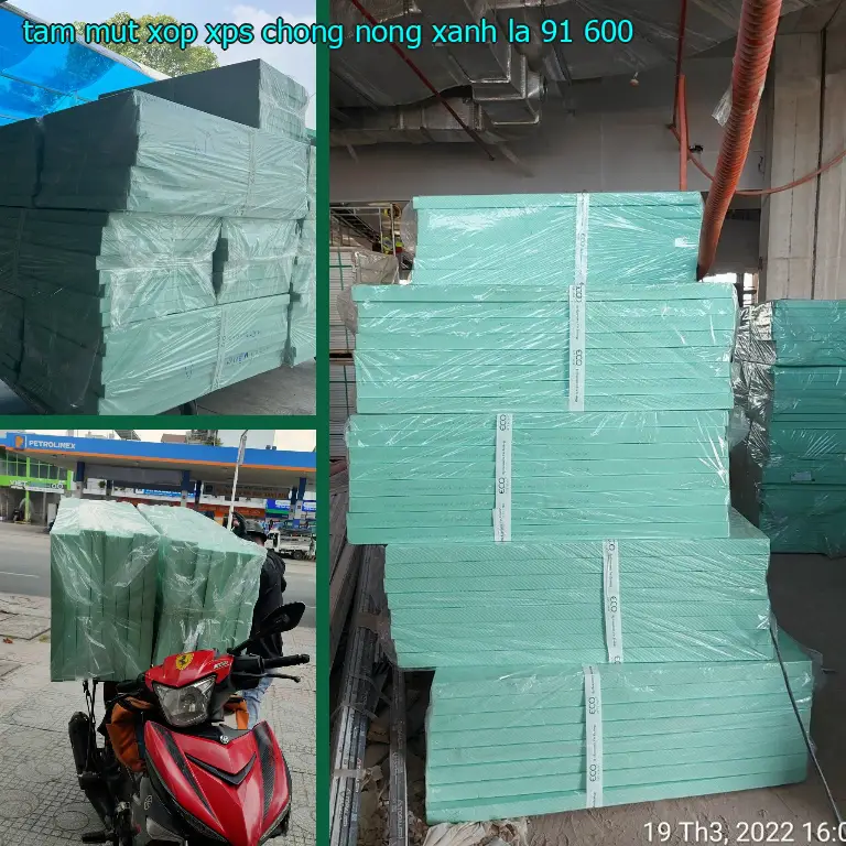 Giá tấm mút xốp XPS chống nóng Xanh lá: 91.600₫ Giá tấm mút xốp XPS chống nóng Xanh lá: 91.600₫