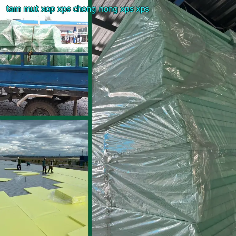 Chất liệu tấm mút xốp XPS chống nóng XPS: XPS Chất liệu tấm mút xốp XPS chống nóng XPS: XPS