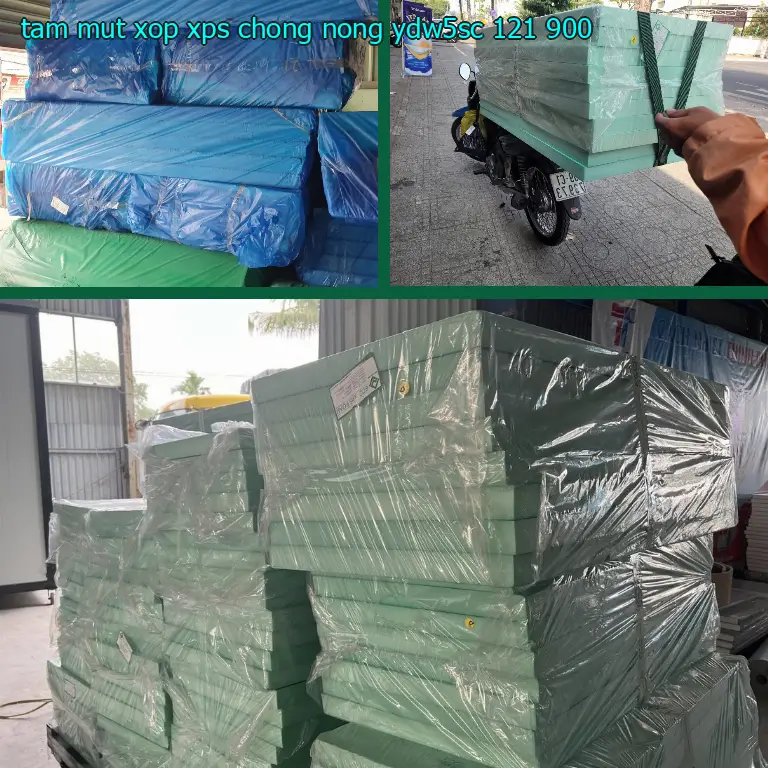 Đơn giá tấm mút xốp XPS chống nóng YDW5SC: 121.900₫ Đơn giá tấm mút xốp XPS chống nóng YDW5SC: 121.900₫