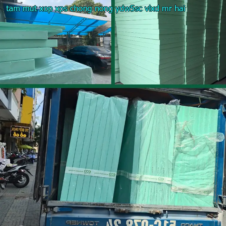 Nhà cung cấp tấm mút xốp XPS chống nóng YDW5SC: VLXD Mr.HẢI Nhà cung cấp tấm mút xốp XPS chống nóng YDW5SC: VLXD Mr.HẢI