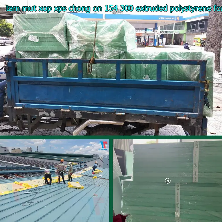 Chất liệu tấm mút xốp XPS chống ồn 154.300₫: Extruded Polystyrene Foam