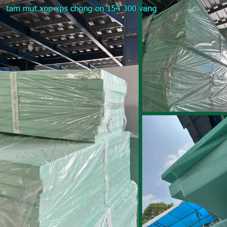 Màu sắc tấm mút xốp XPS chống ồn 154.300₫: Vàng