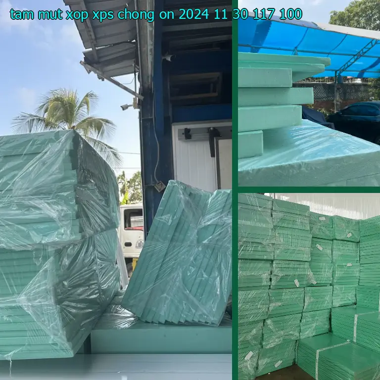 Giá tấm mút xốp XPS chống ồn 2024-11-30: 117.100₫