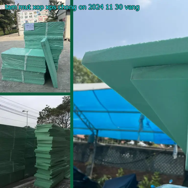Màu sắc tấm mút xốp XPS chống ồn 2024-11-30: Vàng